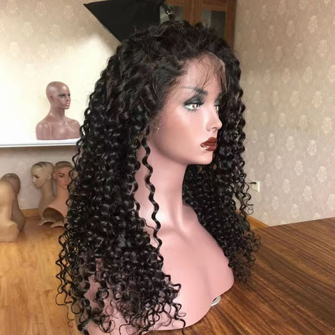 Transparent lace wig-Ballice Virgin Hair
