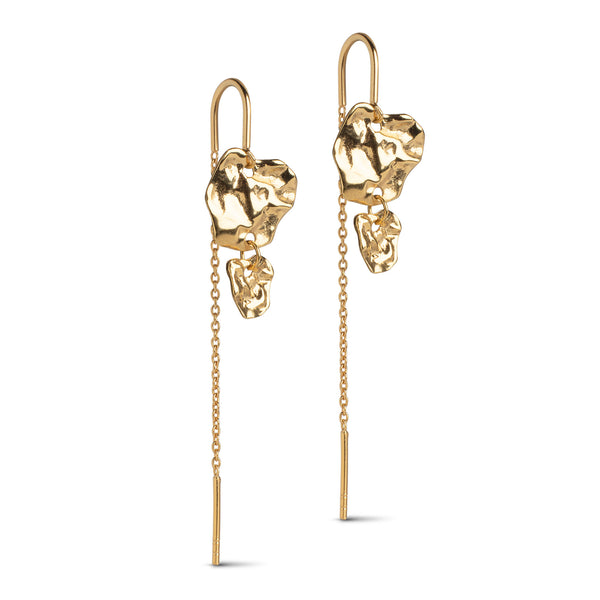 Large Gold Jhumka Earrings Designs Bridal Gold Jhumka Earrings Ruby Emerald  and Pearl Large AD Jhumka American Diamond Drop Earrings - Etsy