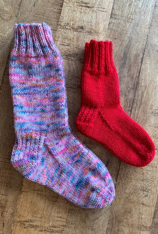 Knitting Sock Pattern 