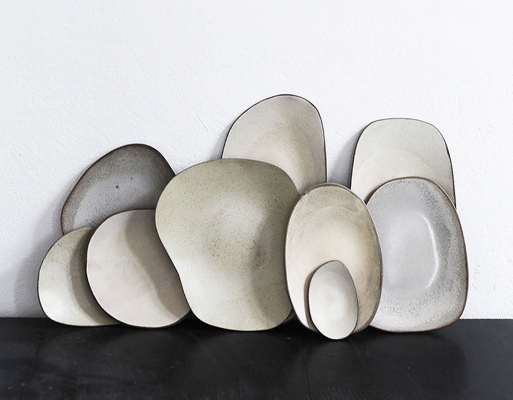 'Form I, Form II, Form III …' ceramic works by Hana Karim Studio