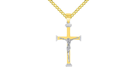 gold, necklace, curb chain, chain necklace, chain, gold chain, gold chain for men, cuban link chain, chain for men, necklace for women, gold necklace for women, necklaces gold, gold men's chain, crucifix necklace, mens crucifix necklace, gold crucifix necklace, crucifix necklace men, mens gold crucifix necklace, crucifix necklace womens, gold necklace, womens gold, gold, 14K gold, cross pendant, solid gold, jesus crucifix pendant, figaro necklace, necklace, two tone, charm pendant necklace, figaro chain necklace, curb necklace, inri, cuban chain necklace, religious