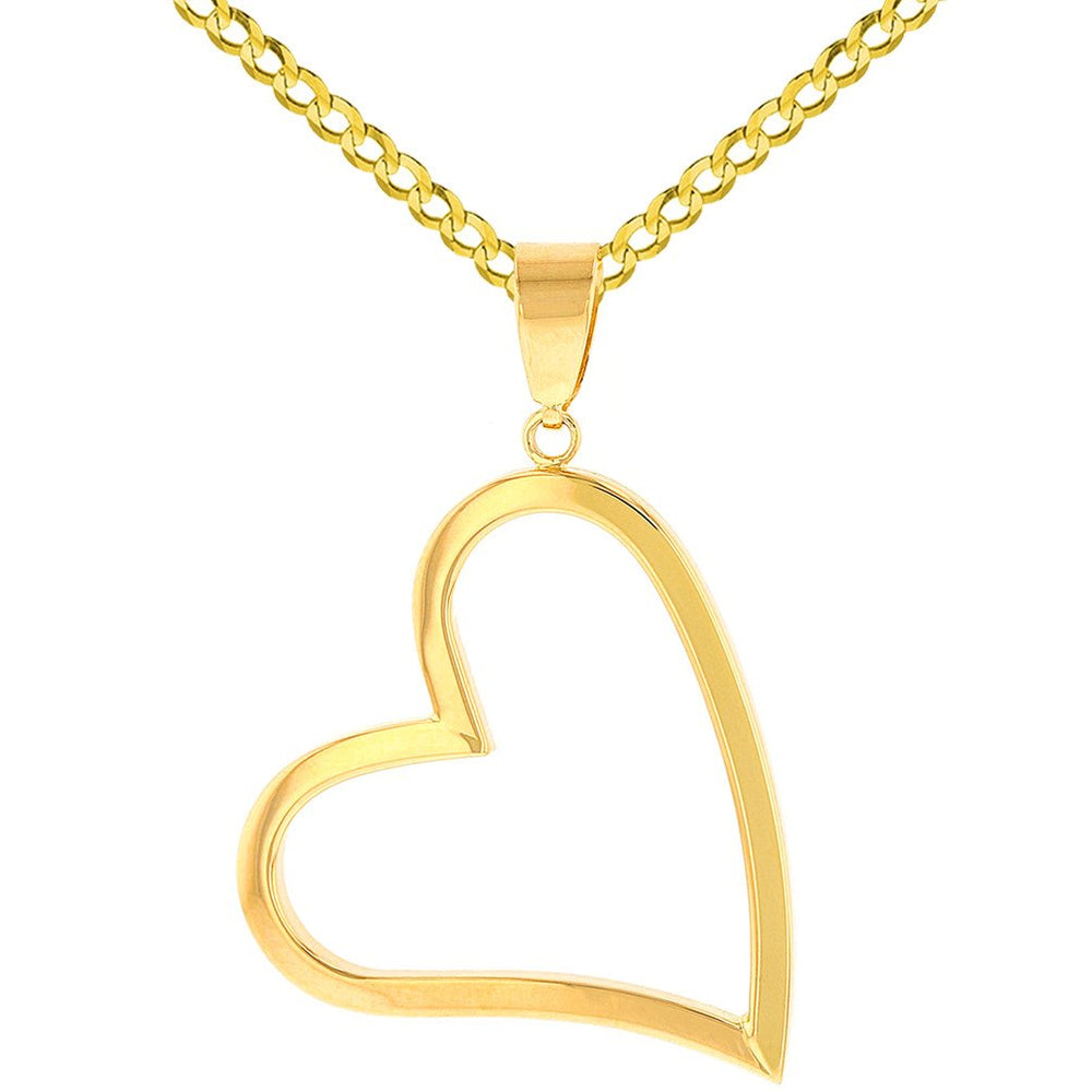 TWO TONE Sideways Heart Necklace, Side Heart Necklace, as Seen on Sara  Ramirez of Grey's Anatomy - Etsy | Sideways heart necklace, Gold heart  necklace, Heart necklace