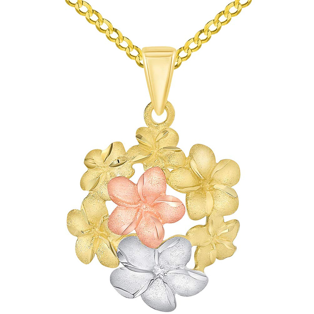 Buy Plumeria Pendant Necklace Plumeria Jewelry Tropical Flower Necklace  Online in India - Etsy
