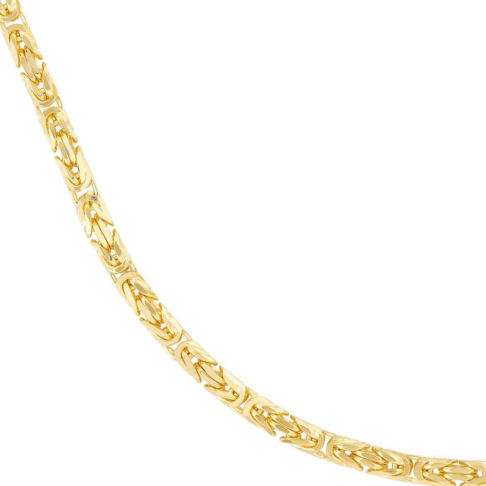 LEXICON GOLD Mens King Byzantine Chain in 18K Gold Plate | Mens gold chain  necklace, Gold chains for men, Byzantine necklace