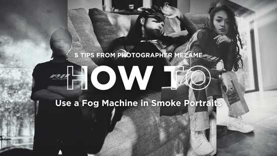 5 Tips on How to Use a Fog Machine for Smoke Portraits from Mezame