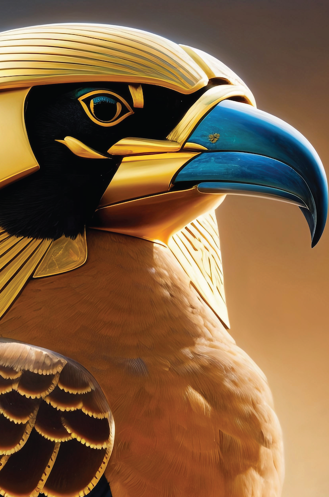 horus-ancient-gods-egypt-vegan-fashion-protection-sungod