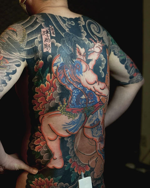 Kensho II and the tebori method tattoo kuro sumi tattoo ink