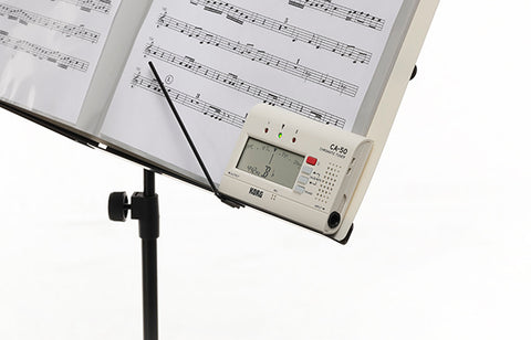 Reduced stress when using the unit on a music stand.