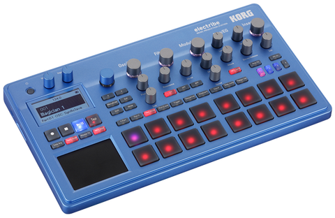 A new metallic blue model – a nod to the legacy of electribe