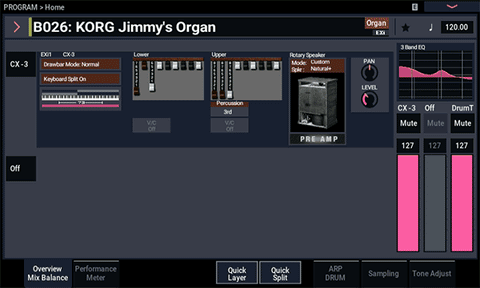CX Tonewheel Organ
