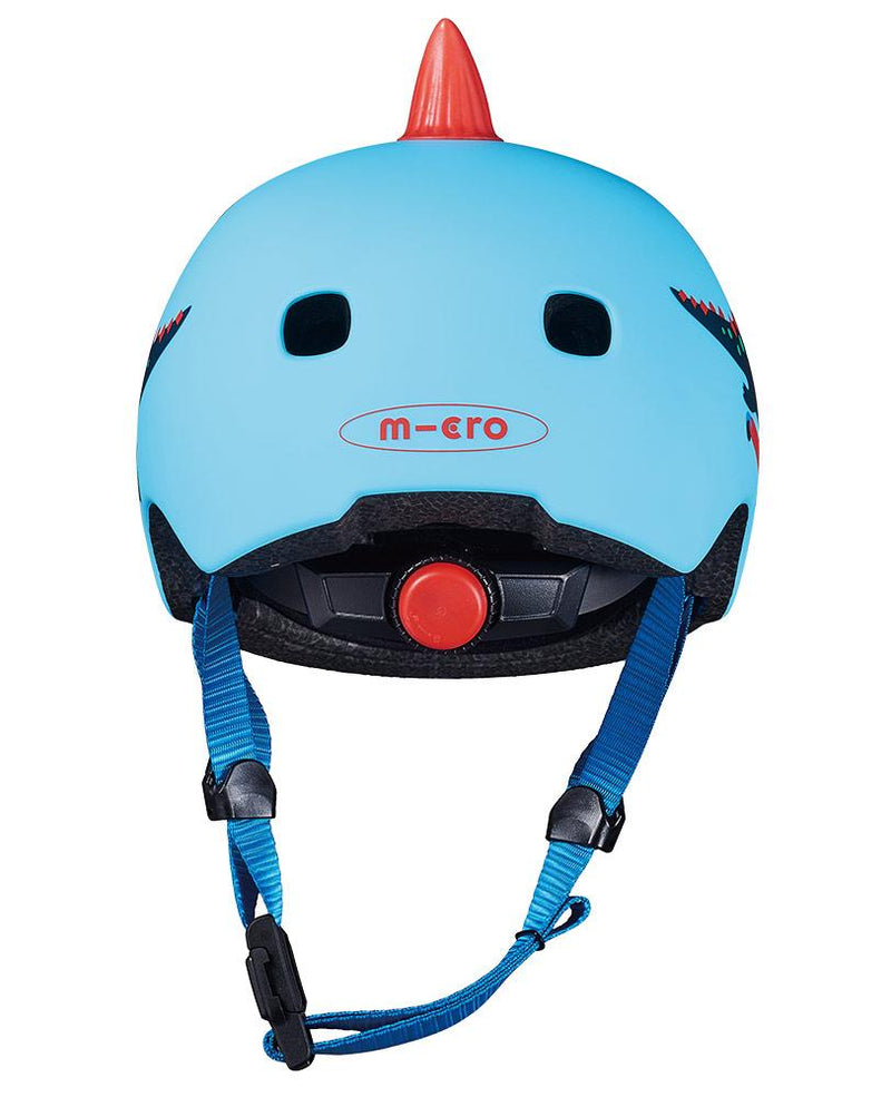 light blue scooter helmet