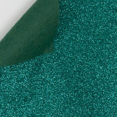 Glitter Felt Green Christmas Tree Sparkly Shimmer Single-Faced 72 Wide  Poly/Acrylic Fabric by the