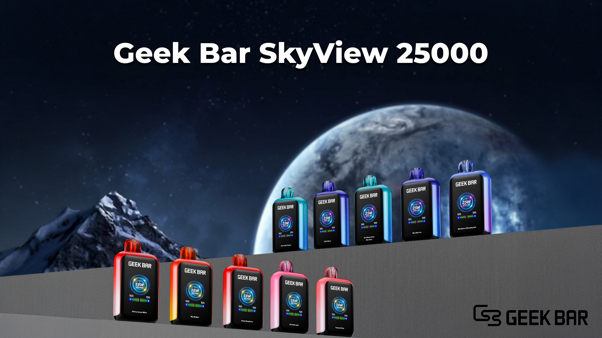 Geek Bar SkyView Vape 25K Puffs