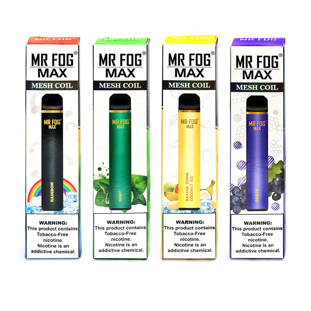 Enjoyable vape device: Mr fog Max disposable 12_14_2021MRFOGMAX7_1024x1024
