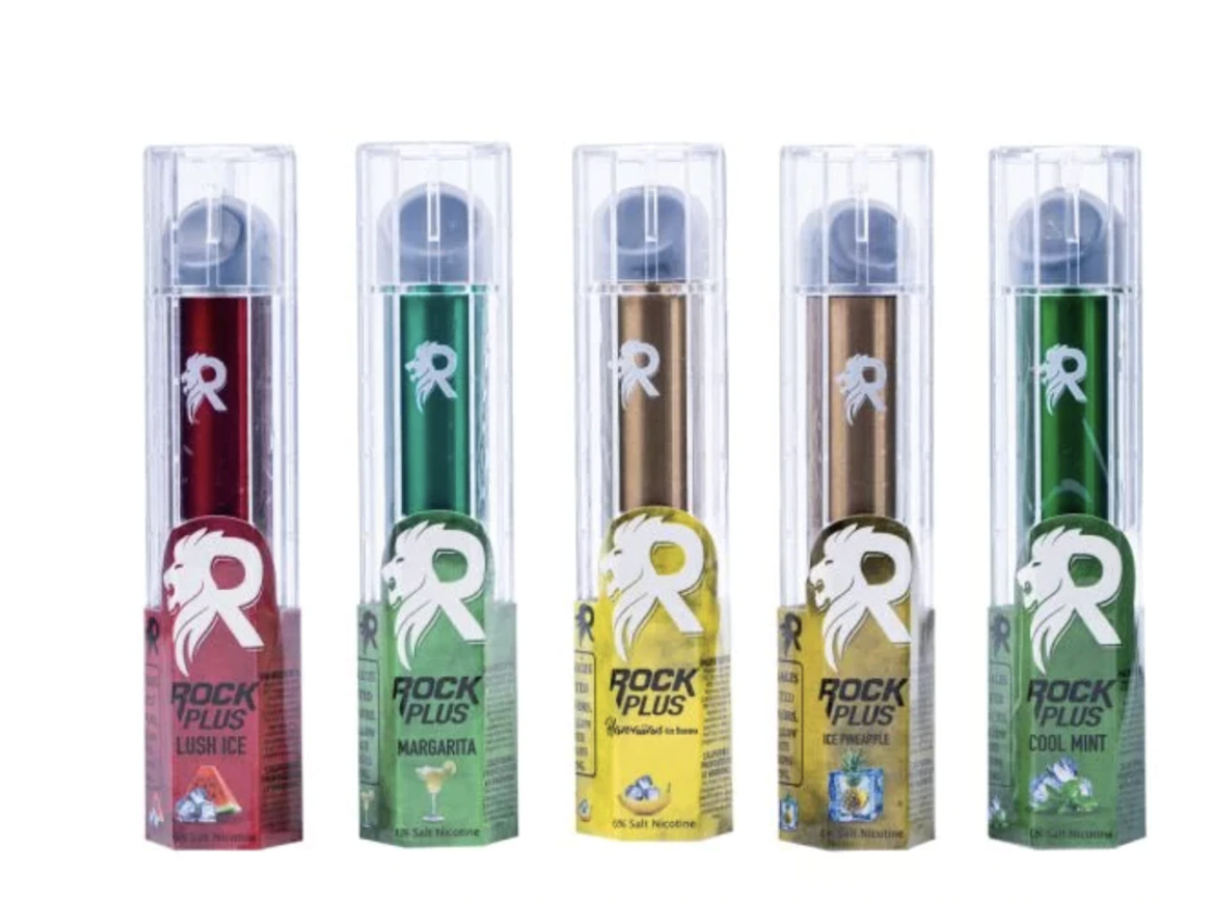 Rock Plus Disposable Vape 4.99 All Flavors Online Ziip Stock