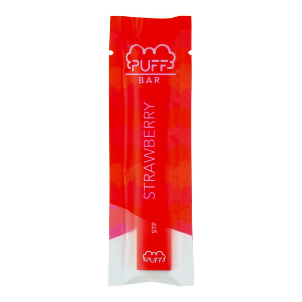 Puff Bar Strawberry Disposable Device Buy Online Disposable E Cigs Ziip Stock