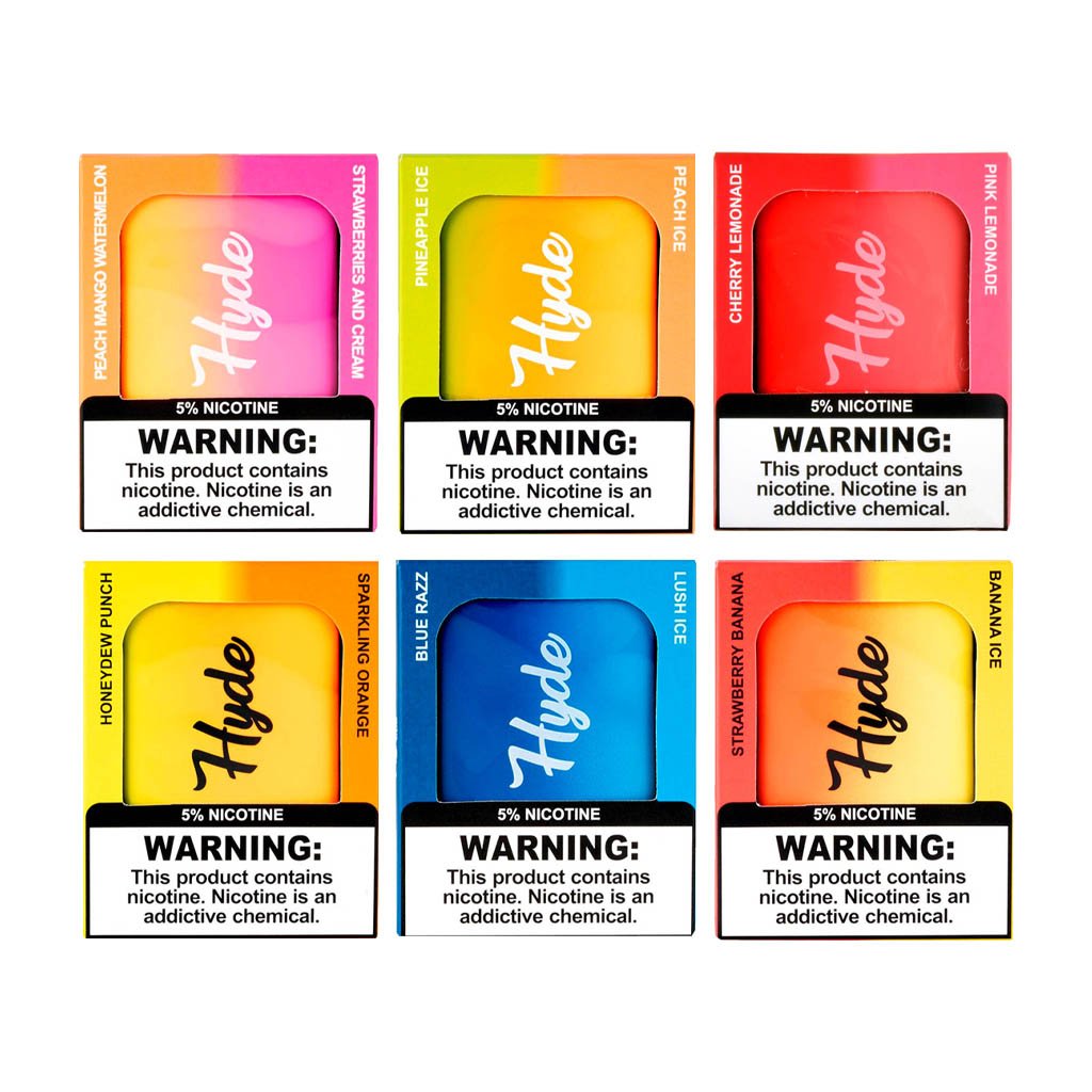 disposable hyde flavors