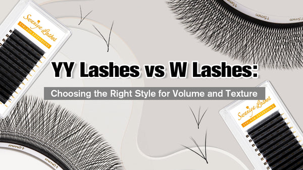 YY lash VS W lash