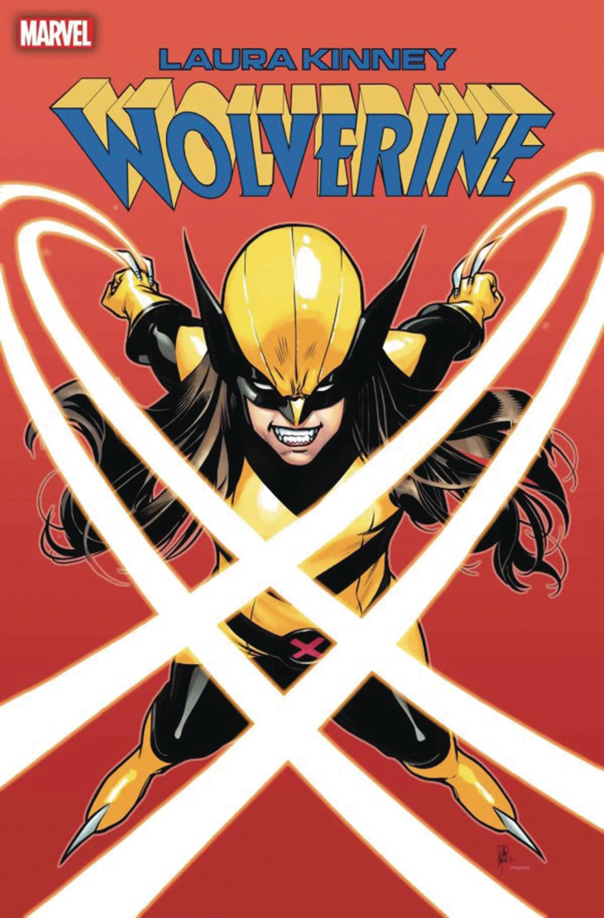 DF LAURA KINNEY WOLVERINE #1 SCHULTZ SGN (C: 0-1-2)