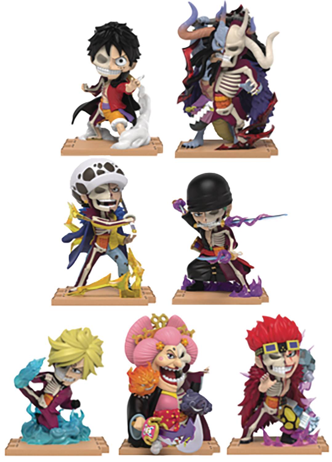 FREENYS HIDDEN DISSECTIBLES ONE PIECE WANO 6PC PDQ (NET)
