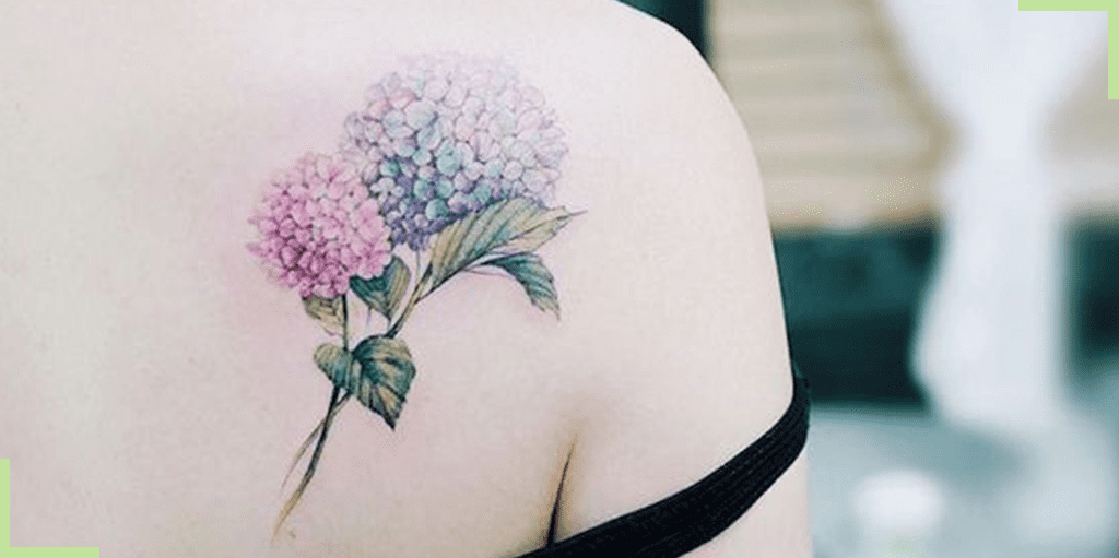 tatouage-hortensia