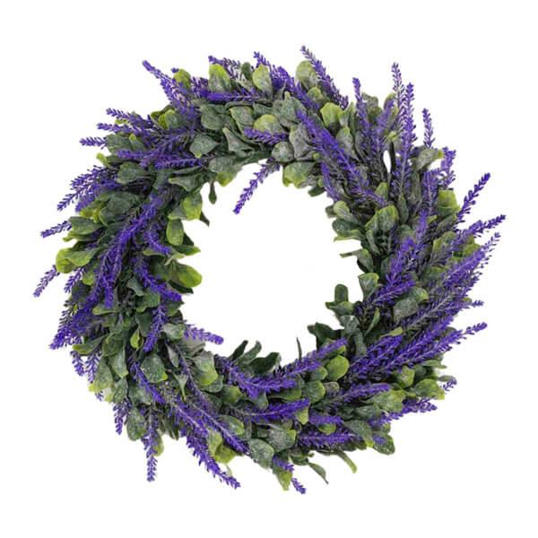 Couronne De Fleurs Violette | Ma Plante Artificielle