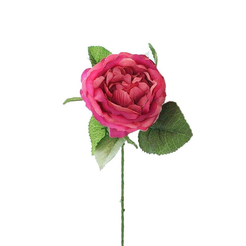 Pivoine artificielle rose foncé 30 cm – Ma Plante Artificielle