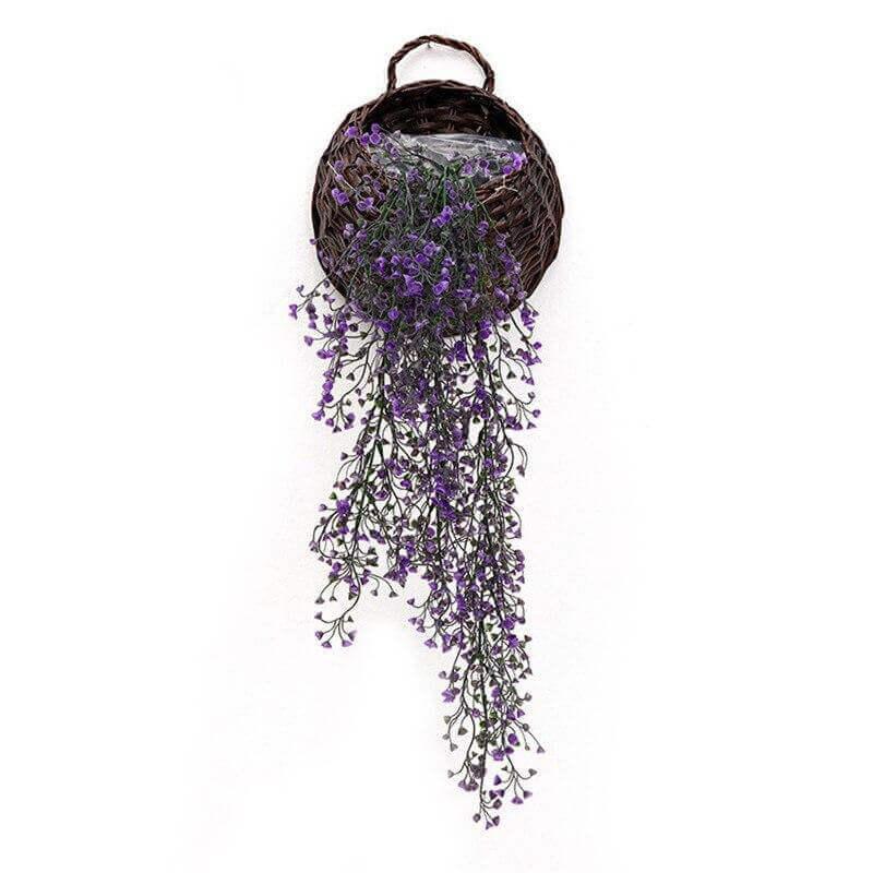 Plante artificielle tombante violette 83 cm – Ma Plante Artificielle