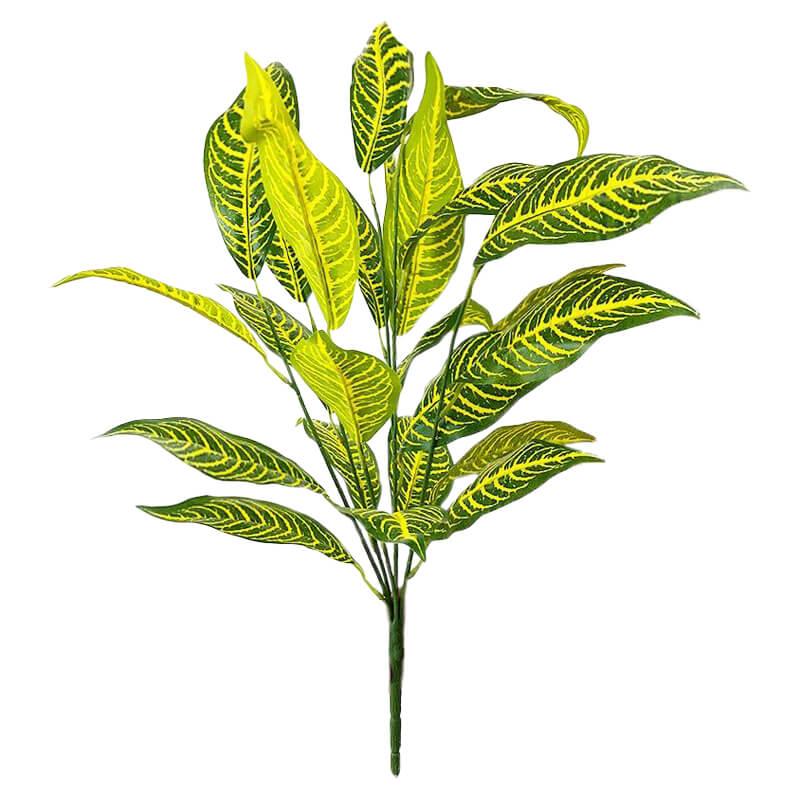 Plante tropicale verte et jaune 75 cm – Ma Plante Artificielle
