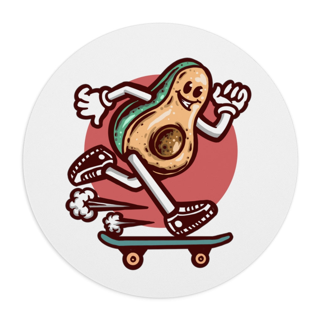 Skater Avocado Mouse Pad