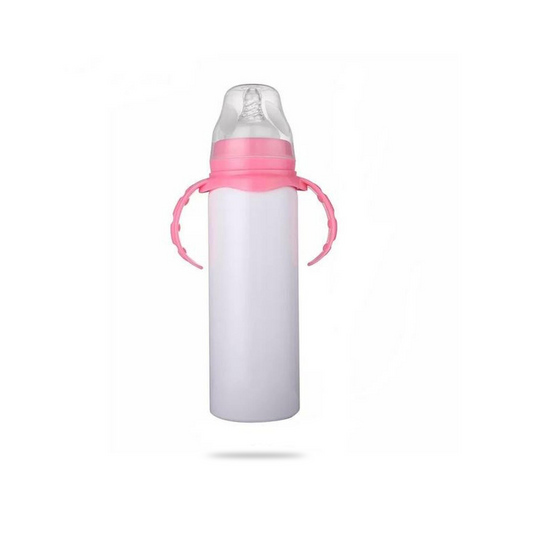 8 oz Sublimation Blue Baby Bottle – HTVMAX