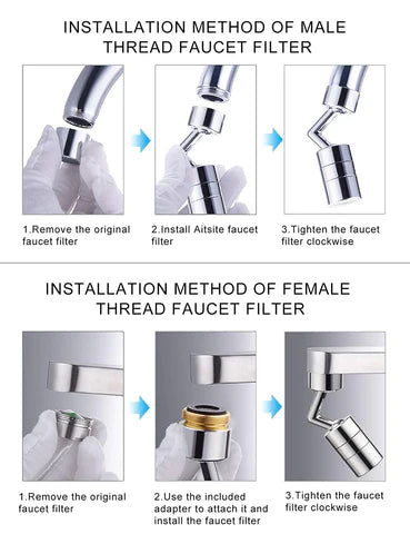 high Quality Universal Splash Filter Faucet