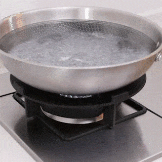 boiling gas stove energy saving