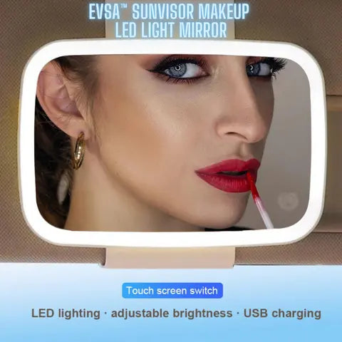 EVSA Sun visor makeup light kit
