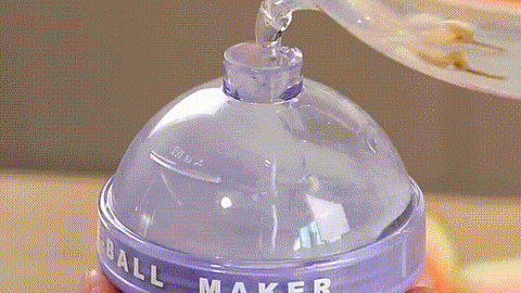Dtydtpe Ice Maker Summer Creative Light Bulbs Ice Molds Ice Ball Maker Molds Light Bulbs Ice Molds 2.5 in Sphere Ice Cube Mold Sphere Ice Ball Maker