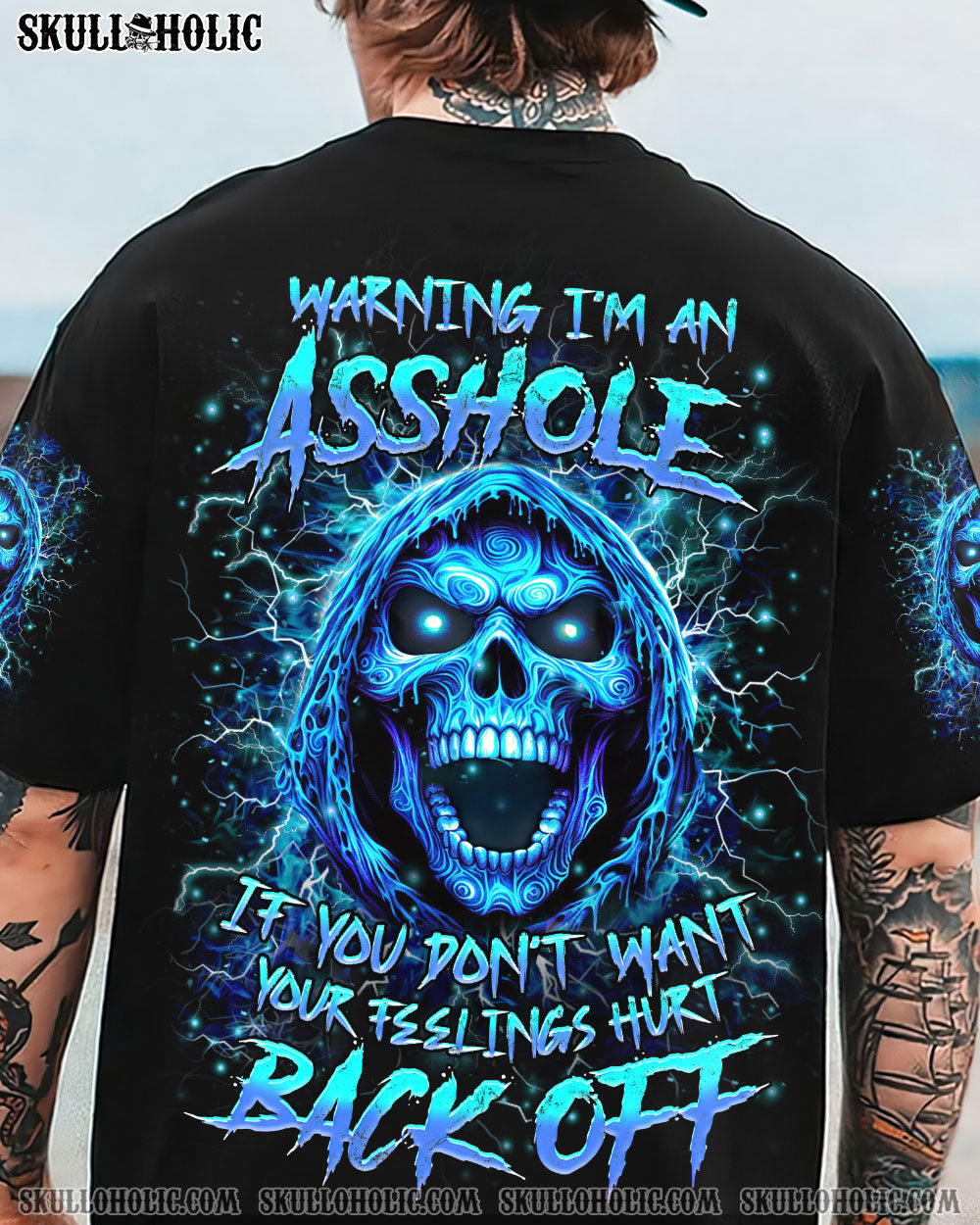 WARNING I'M AN A SKULL ALL OVER PRINT - YHHN0705243