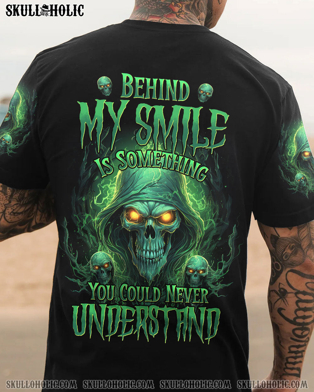 BEHIND MY SMILE ALL OVER PRINT - TYHI3003241