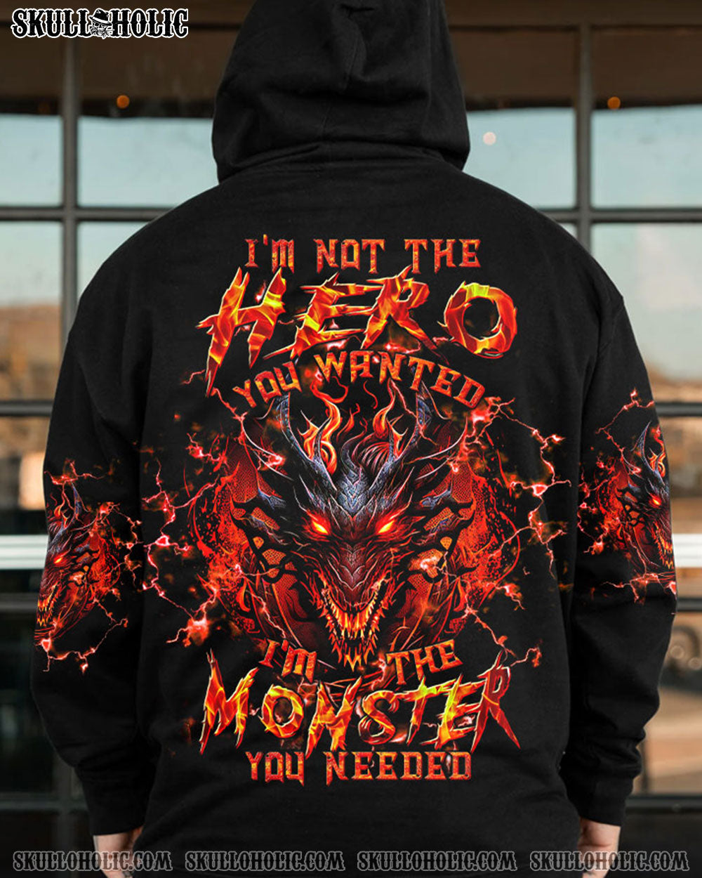 I'M THE MONSTER YOU NEEDED SKULL ALL OVER PRINT - TLTW2001241