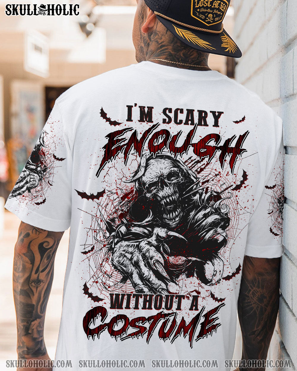 I'M SCARY ENOUGH HALLOWEEN ALL OVER PRINT - YHLN2508231