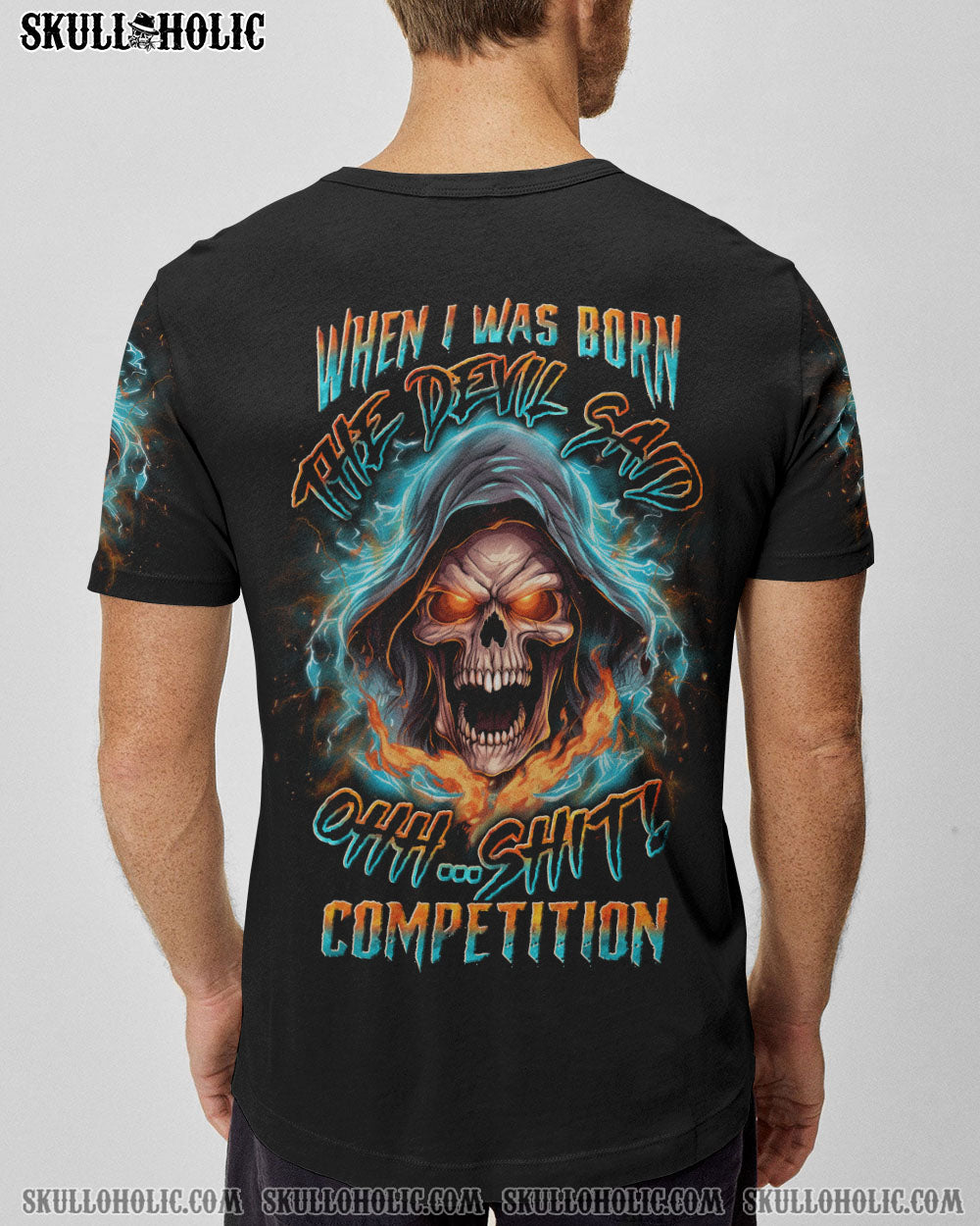 WHEN I WAS BORN SKULL ALL OVER PRINT - YHLN2905232