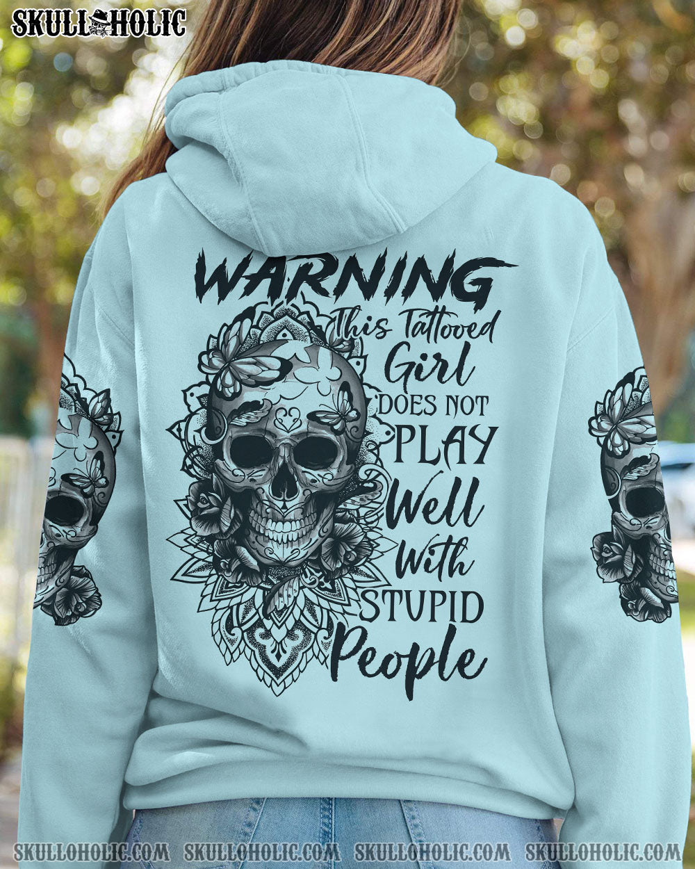 WARNING THIS TATTOOED GIRL ALL OVER PRINT - TLTR0111221