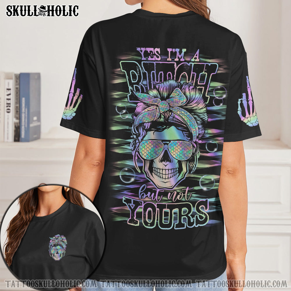 HOLOGRAM SKULL ALL OVER PRINT - RI2005211