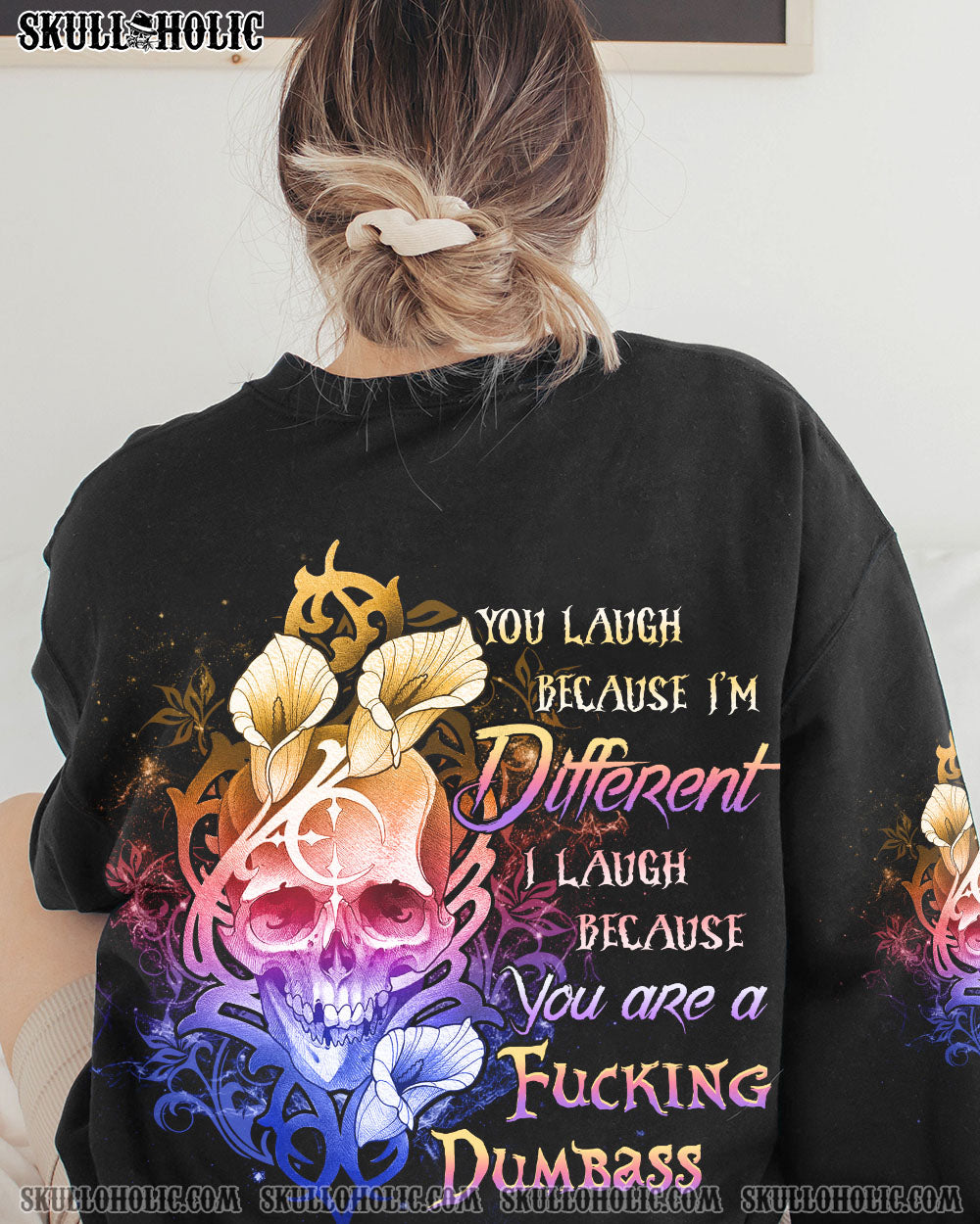 YOU LAUGH BECAUSE I'M DIFFERENT ALL OVER PRINT - YHHG1502231