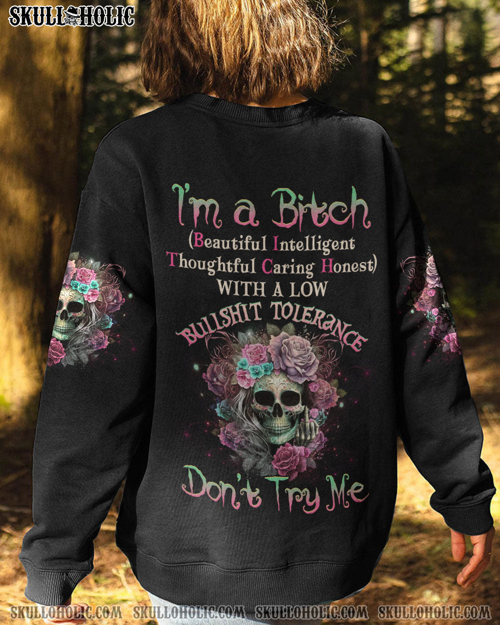 I'M A B DON'T TRY ME ALL OVER PRINT - YHHG0703234