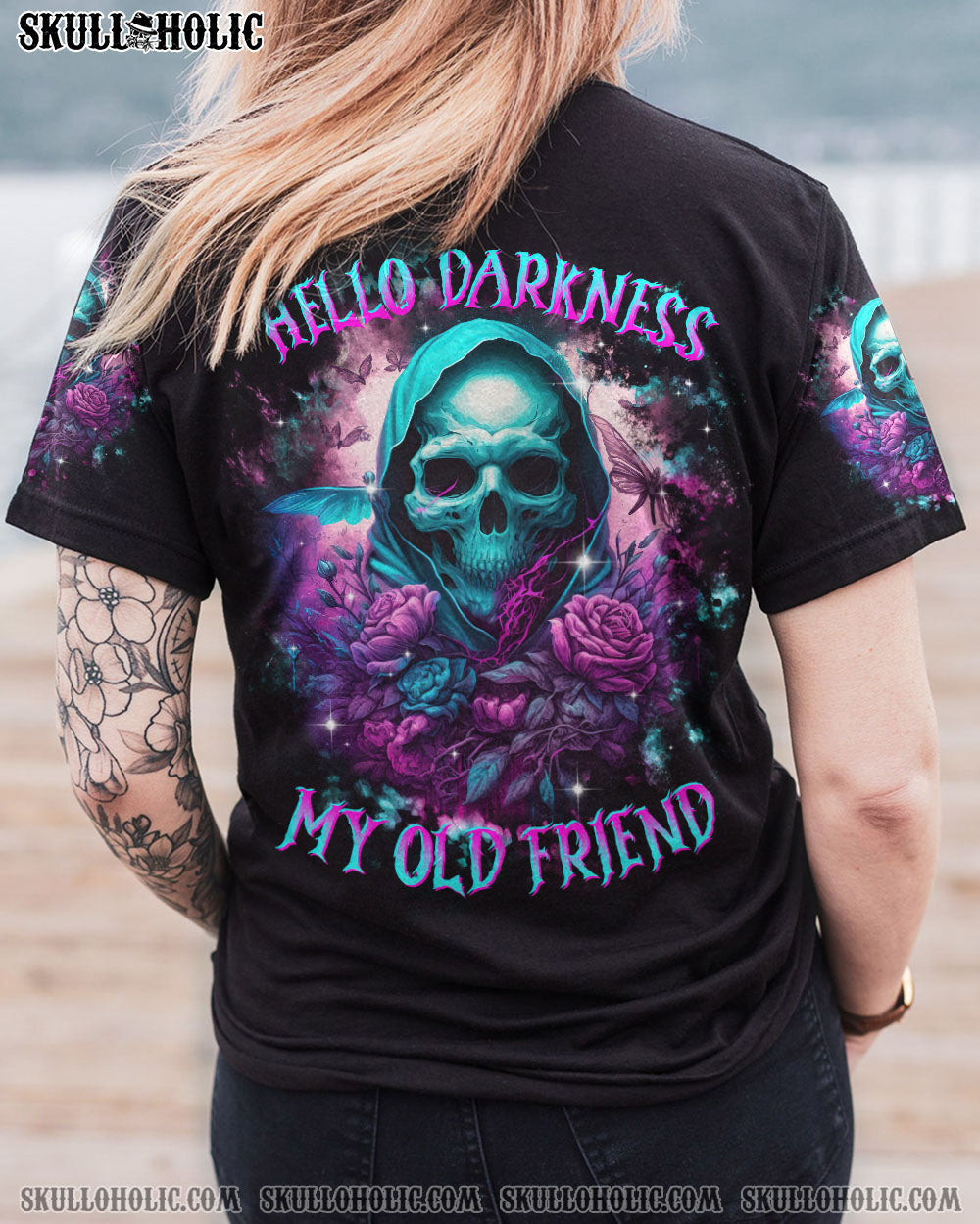 HELLO DARKNESS MY OLD FRIEND REAPER ALL OVER PRINT - TLTR0604231