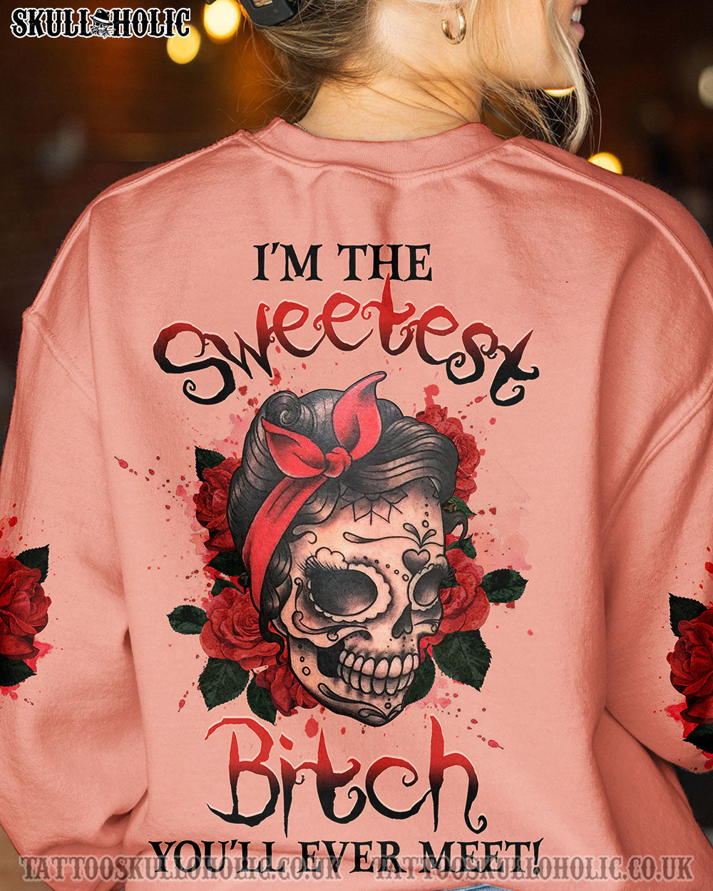 I'M THE SWEETEST B ALL OVER PRINT - YHHG2712222