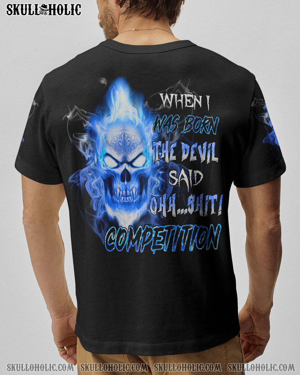 WHEN I WAS BORN DEVIL SAID ALL OVER PRINT - YHNT3003232