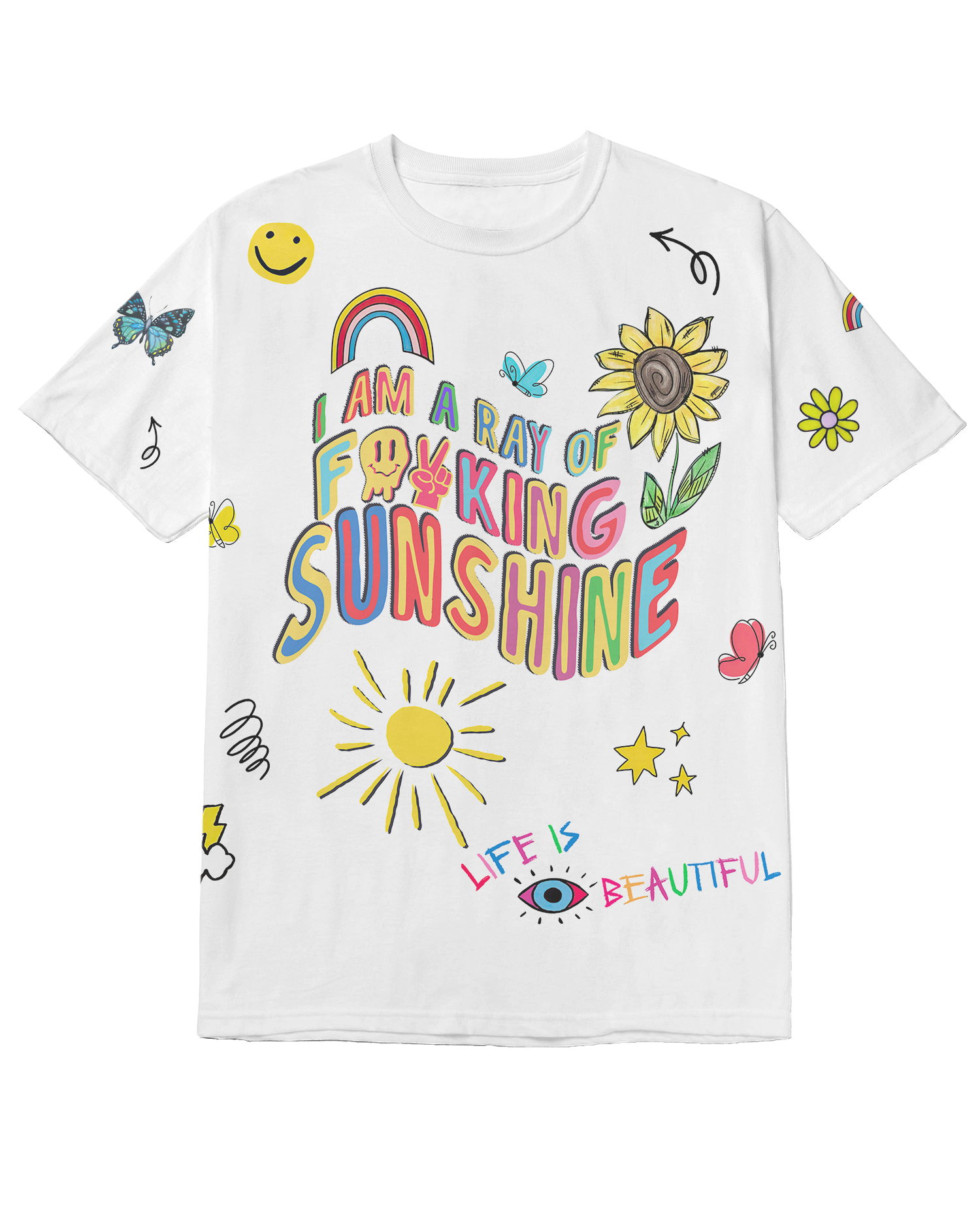 I AM A RAY OF F SUNSHINE ALL OVER PRINT - RI2909221