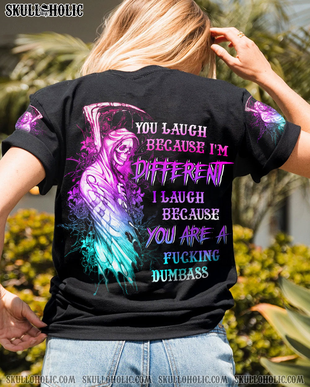 YOU LAUGH BECAUSE I'M DIFFERENT ALL OVER PRINT - YHLN0302232