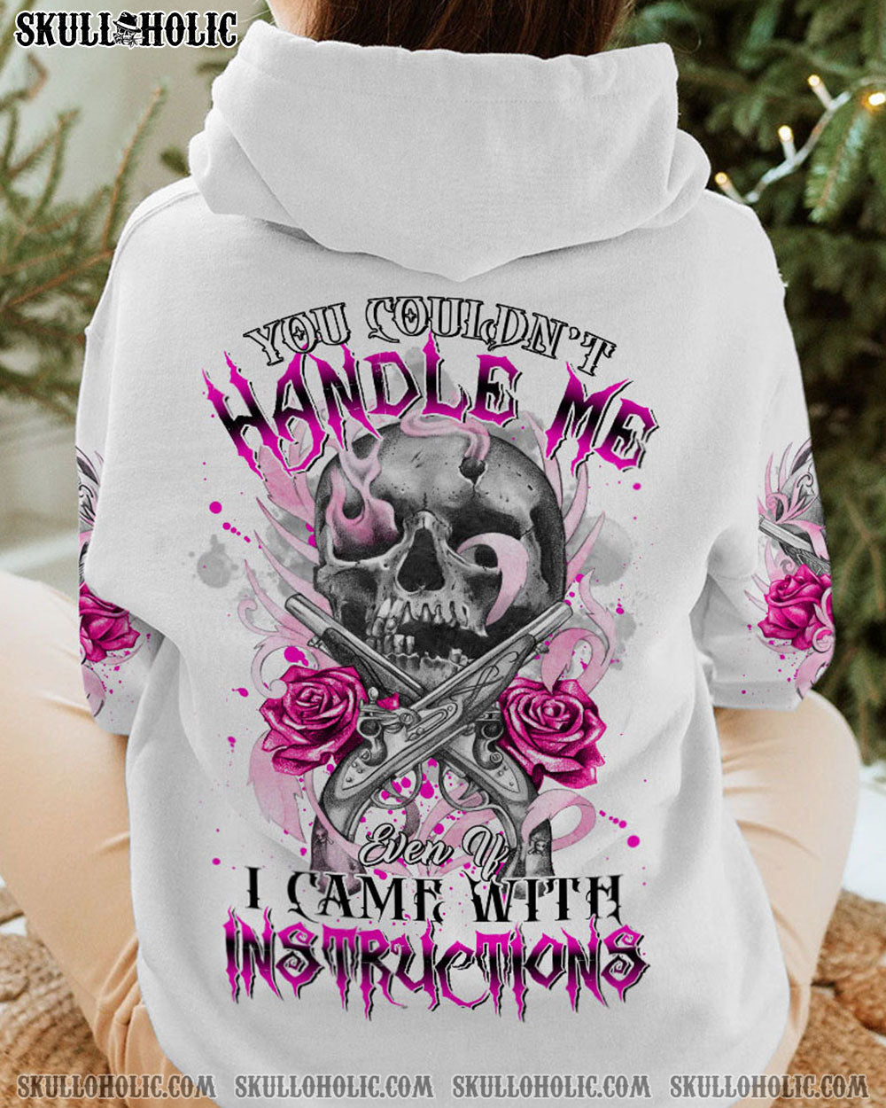 YOU COULDN'T HANDLE ME TATTOOED SKULL G ALL OVER PRINT - TLTR1412225